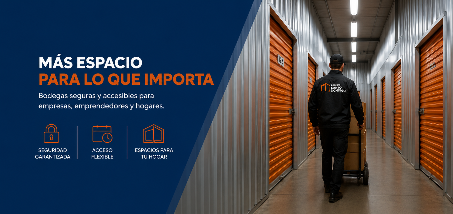 Espacio de apoyo para ordenar y coordinar tus bodegas